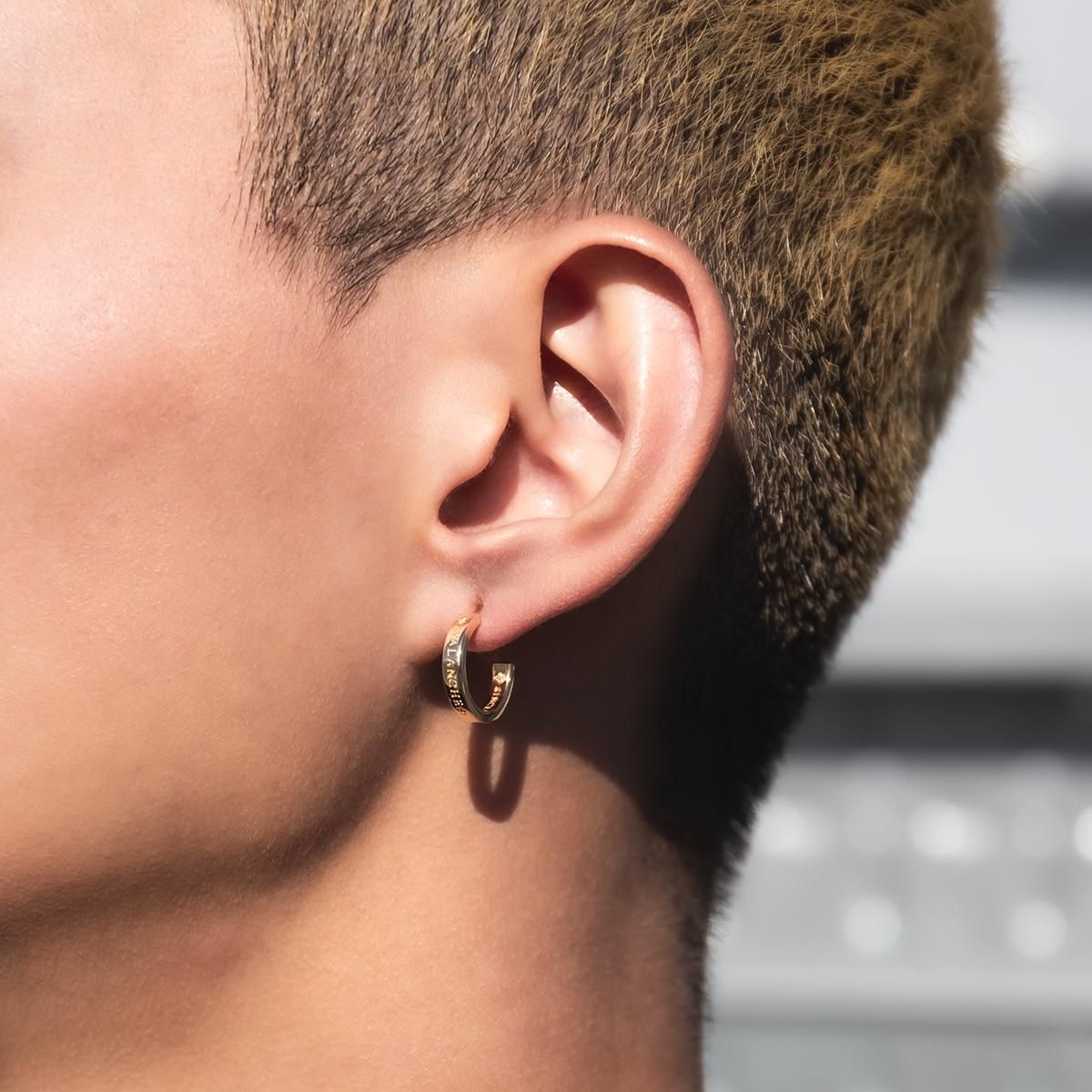 ダイヤモンド 10K イエローゴールド ピアス 15mm 4-11055-01