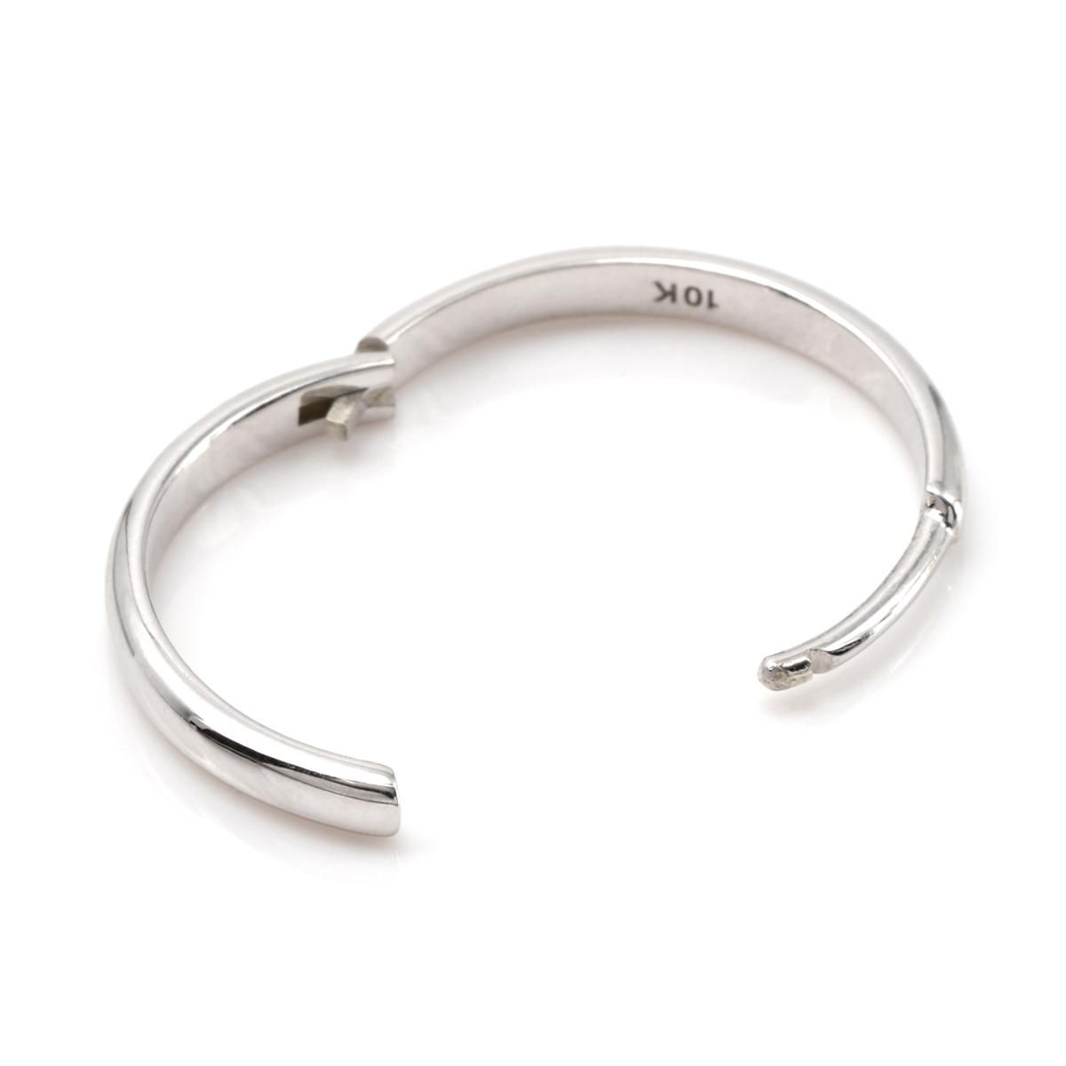 10K ホワイトゴールド ピアス 17mm - AVALANCHE OFFICIAL STORE