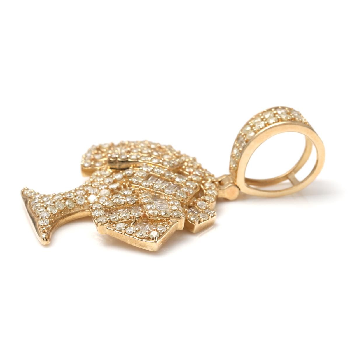 ダイヤモンド 10K イエローゴールド ペンダント - AVALANCHE OFFICIAL