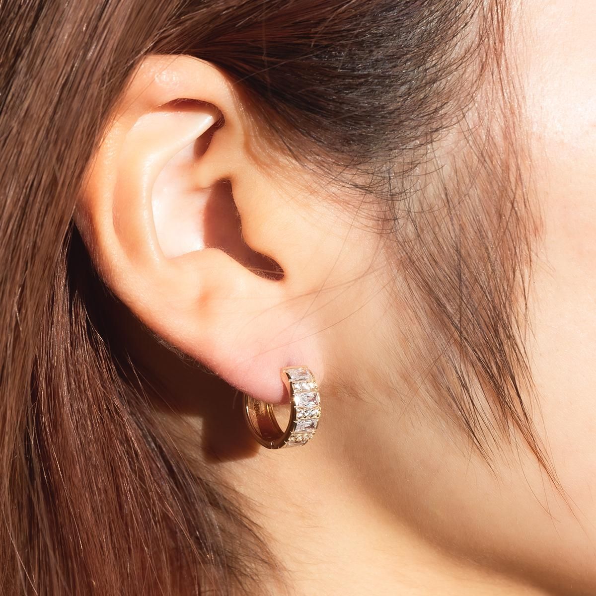 10K イエローゴールド ピアス 12.5mm - AVALANCHE OFFICIAL STORE