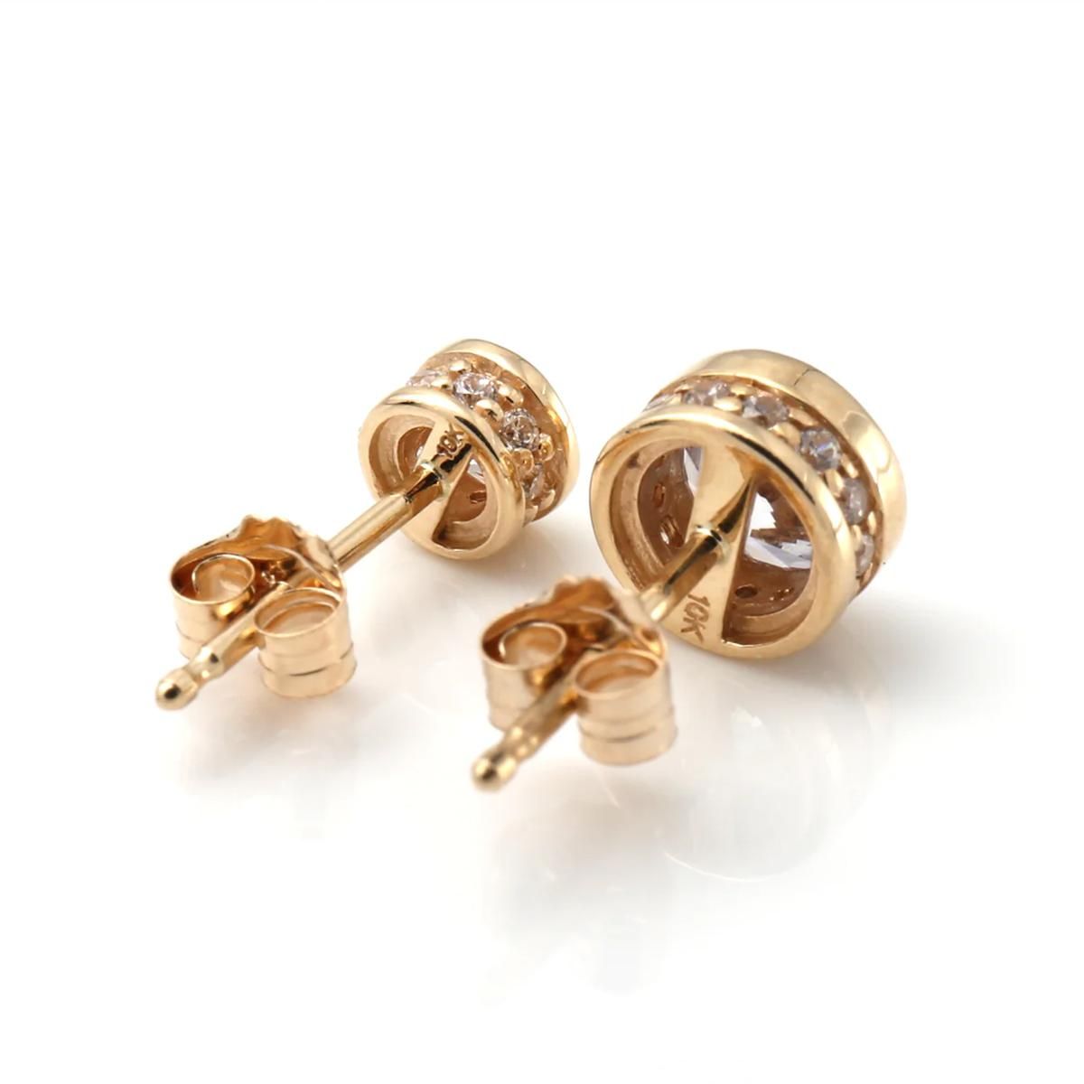 10K イエローゴールド ピアス 4mm-6mm - AVALANCHE OFFICIAL STORE