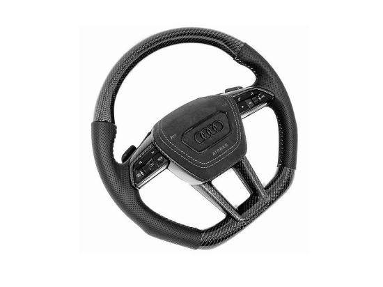 カーボン/アルカンターラステアリング LEDインジゲーター アウディ F2