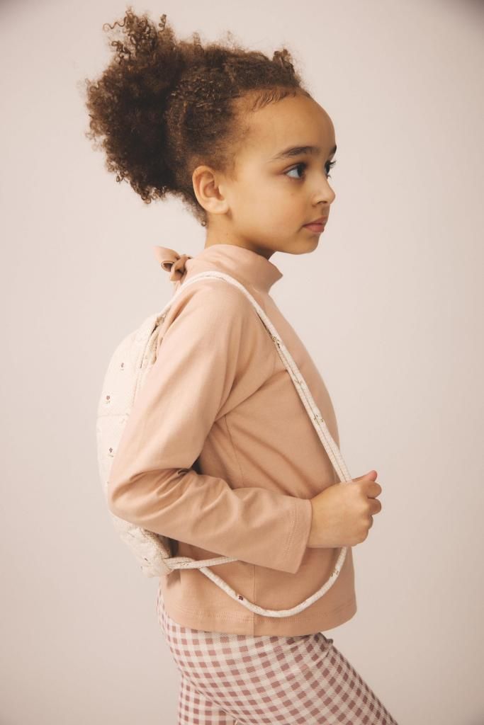 SOOR PLOOM Stretch Legging, Gingham Print, Cherry - LILY SOURIRE