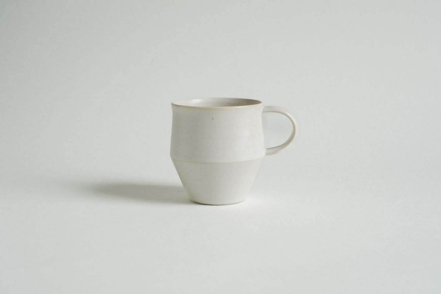 マグカップ M [チタンホワイト] ／ nakamurakenoshigoto
