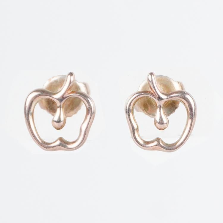 TIFFANY ティファニー アップルピアス シルバー ヴィンテージ - 【公式