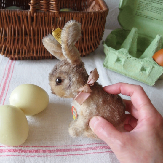 ヴィンテージシュタイフ | うさぎのソニー（Sonny）イエロータグ