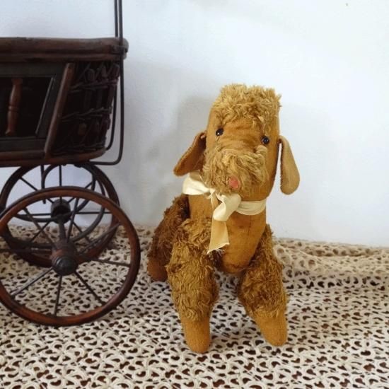 アンティーク ぬいぐるみ | フランスアンティーク ミニチュアプードル