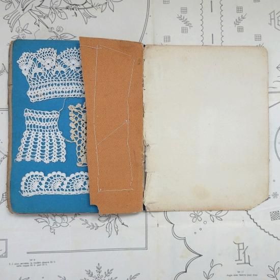 アンティーク ソーイングセット | フランス クロッシェレースの