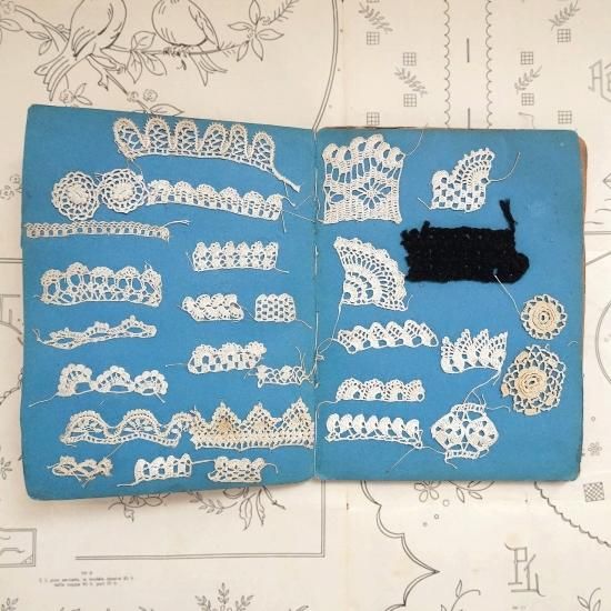 アンティーク ソーイングセット | フランス クロッシェレースの