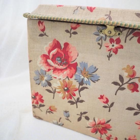 アンティーク カルトナージュ ボックス | フランス スタンド型