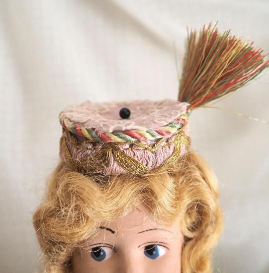 アンティーク ハットスタンド | フランス ビスクヘッド付き ドール用