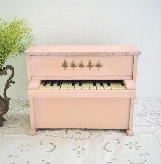 アンティーク トイピアノ | フランスアンティーク 木製トイピアノ