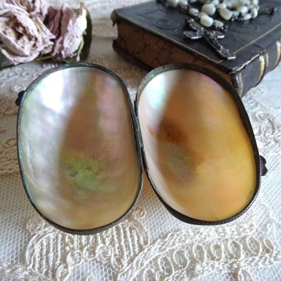 ロザリオ アンティーク | フランス マザーオブパール ロザリオケースと