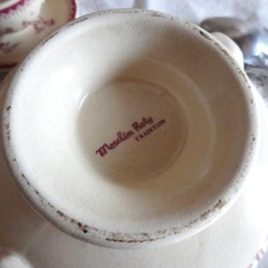 アンティーク ディネット | フランス Moulin Roty 陶器のディネット