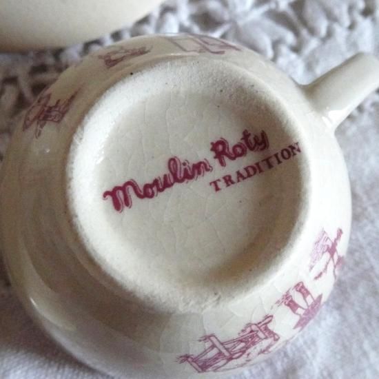 アンティーク ディネット | フランス Moulin Roty 陶器のディネット