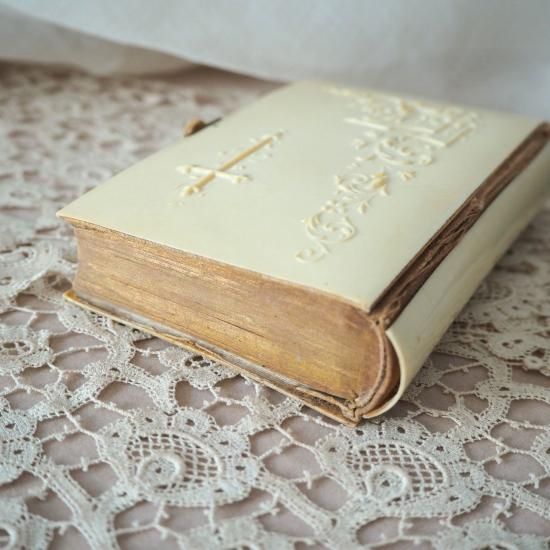 アンティーク 聖書 | フランス 20世紀初頭 セルロイド製の祈祷書 ミサ
