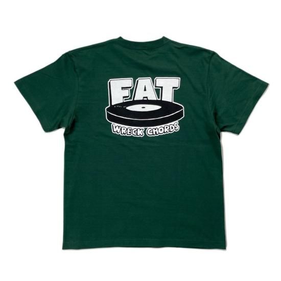 HS×FAT LOGO T-shirt（GREEN） - Hi-STANDARD OFFICIAL WEB STORE