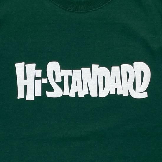 HS×FAT LOGO T-shirt（GREEN） - Hi-STANDARD OFFICIAL WEB STORE