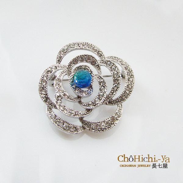 七海シリーズ ブローチ（BOX付） 【BR-4】 証明書付 - 沖縄のホタル