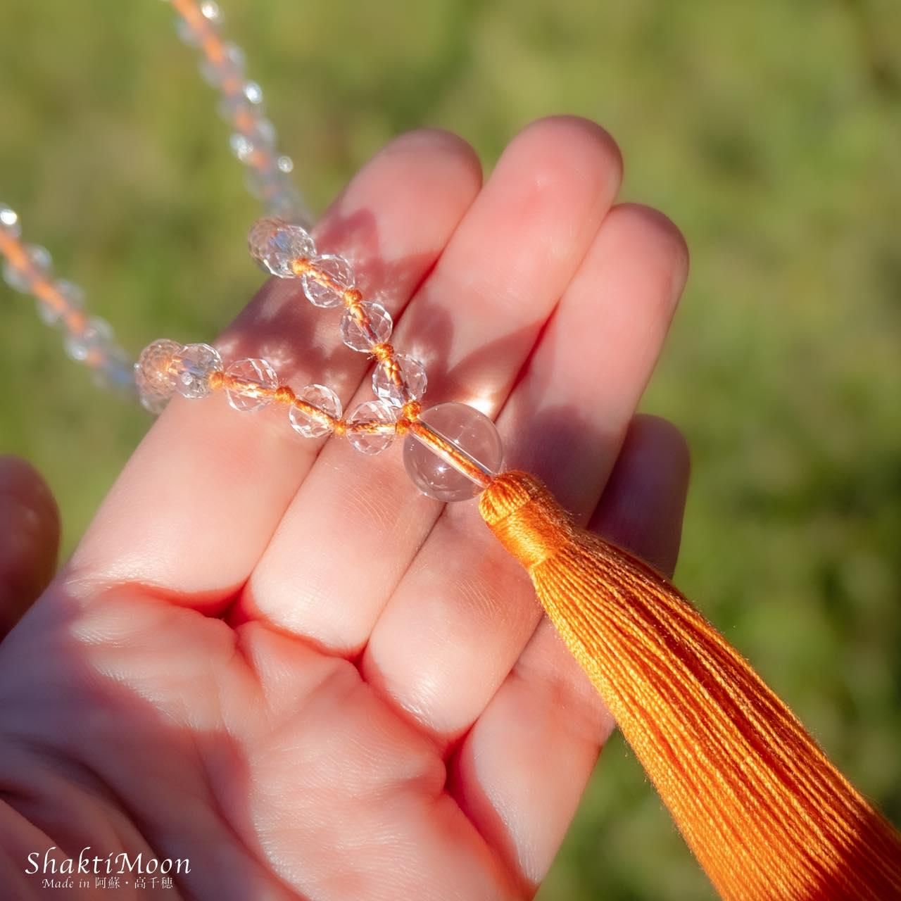 ルドラクシャマーラー（菩提樹の実・タッセル） - 菩提樹の実・天然石