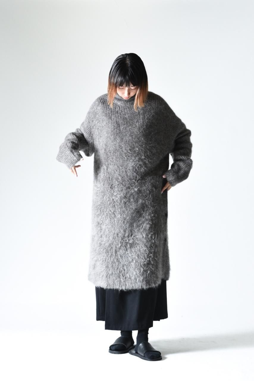 Yohji Yamamoto POUR HOMME モヘア×アルパカ×ウールタートルロング