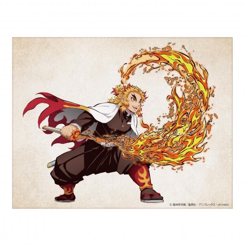 アニメ「鬼滅の刃」 ミニキャンバス 煉獄杏寿郎 - Pアニメストア