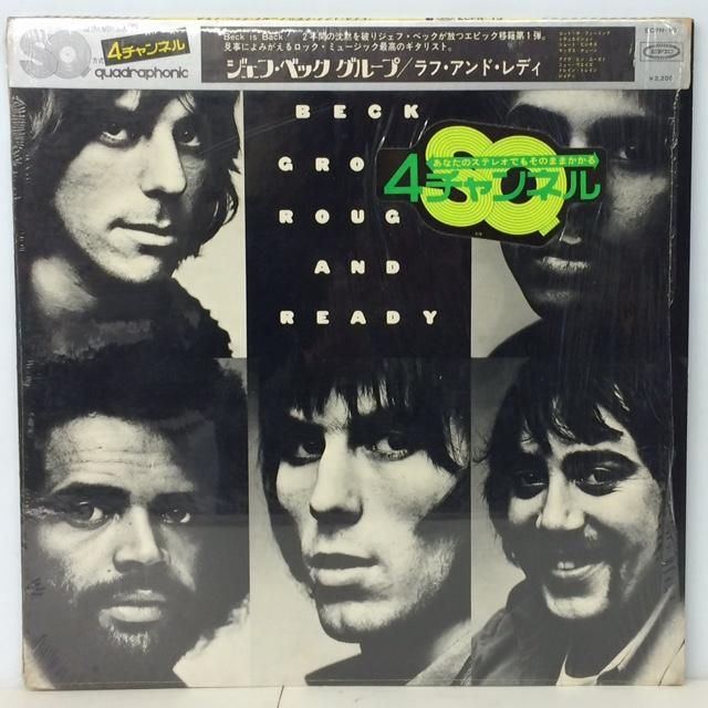 JEFF BECK GROUP / ROUGH AND READY (JPN, 4CH) - Red Ring Records