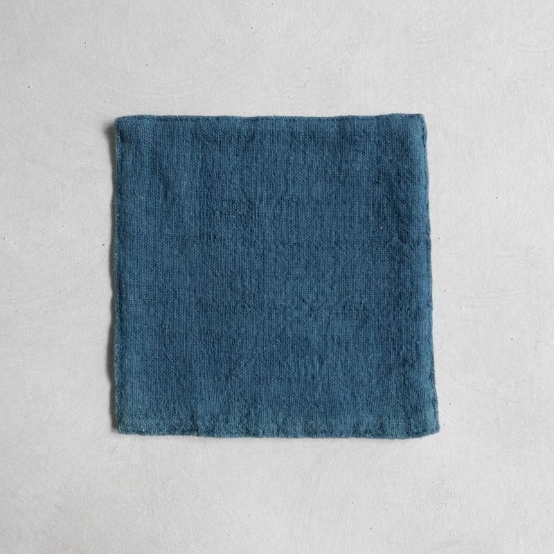 H.P.E.谷由起子 ラオスの布 レンテン族の豆敷 B18_4 - 月日荘［つきひ