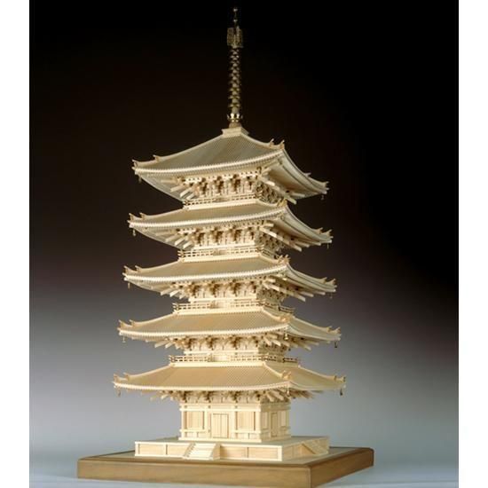 1/75 興福寺 五重塔 - 【公式】ウッディジョーオンラインショップ