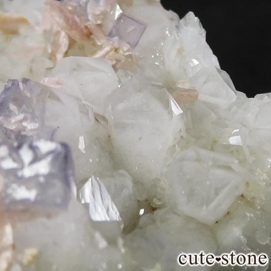 中国 湖南省産 フローライト＆ロードクロサイト＆ファントムクォーツの