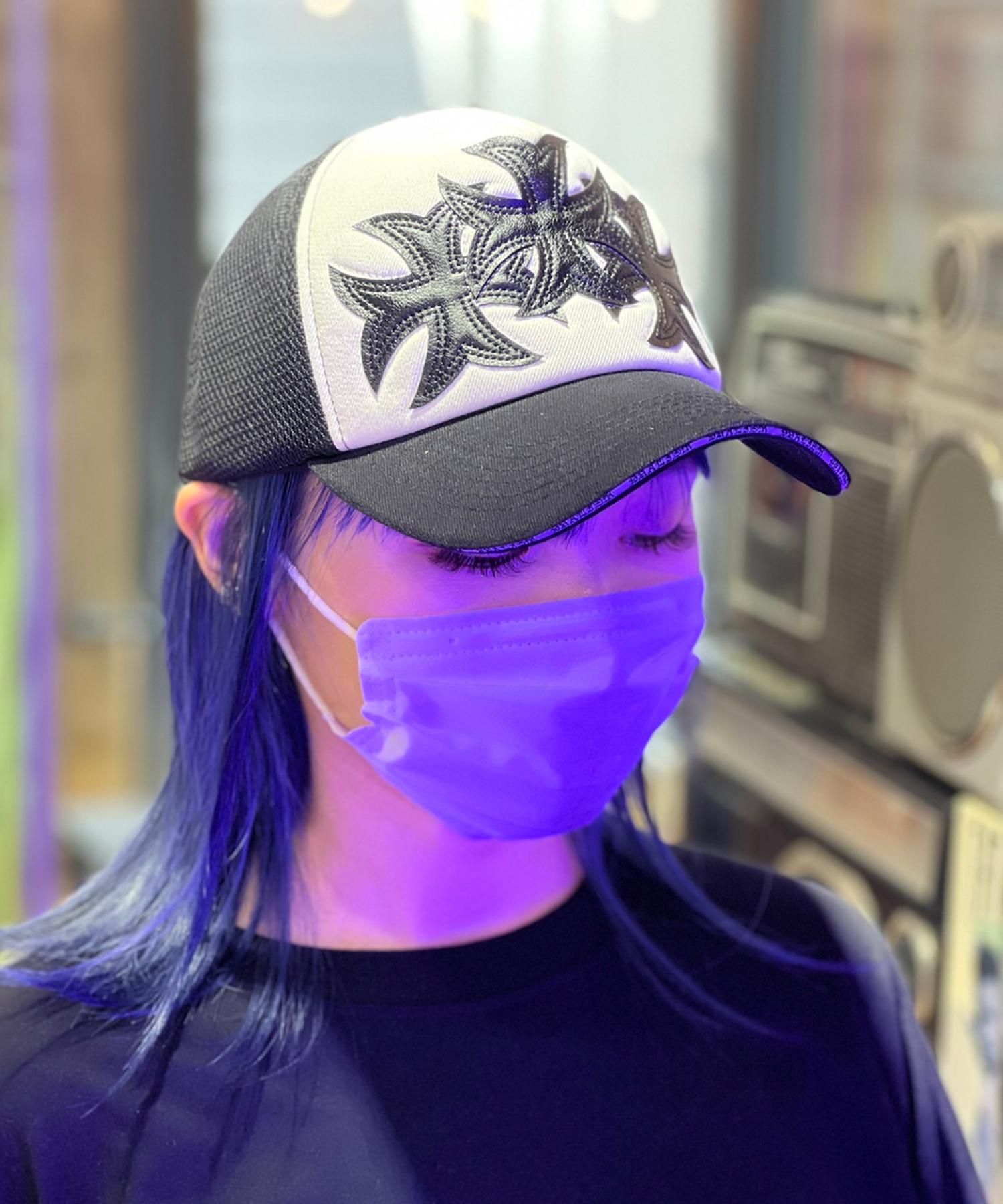 DUALISM/DLSM(デュアリズム)キャップ TRIVAL CROSS PATCH MESH CAP