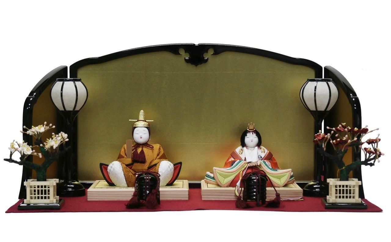 鈴木賢一の雛人形 木目込 「以和喜 黄櫨染」