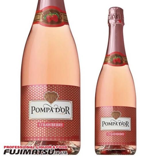 ポンパドール ストロベリー 750ml POMPA D'OR フルーツ スパークリング