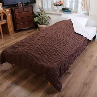 キャンペーン】キャメル混あったかブランケット - ラクダ素材の