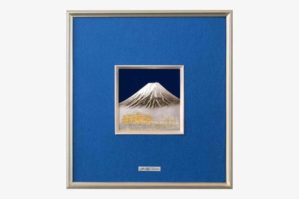 純銀 額 富士 6号 - TAKEHIKO - 武比古 - 日本の伝統工芸・関工芸株式会社
