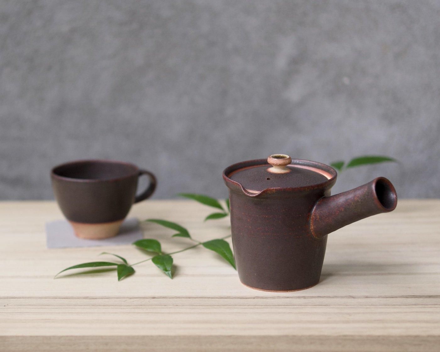 アールピース 新茶器 茶ポット CYA-POT | 信楽焼きの急須 Shigaraki