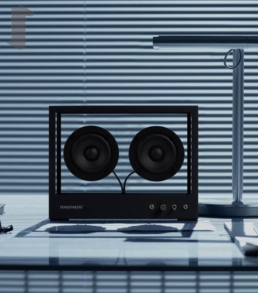 音楽をインテリアに TRANSPARENT SPEAKER/トランスペアレント