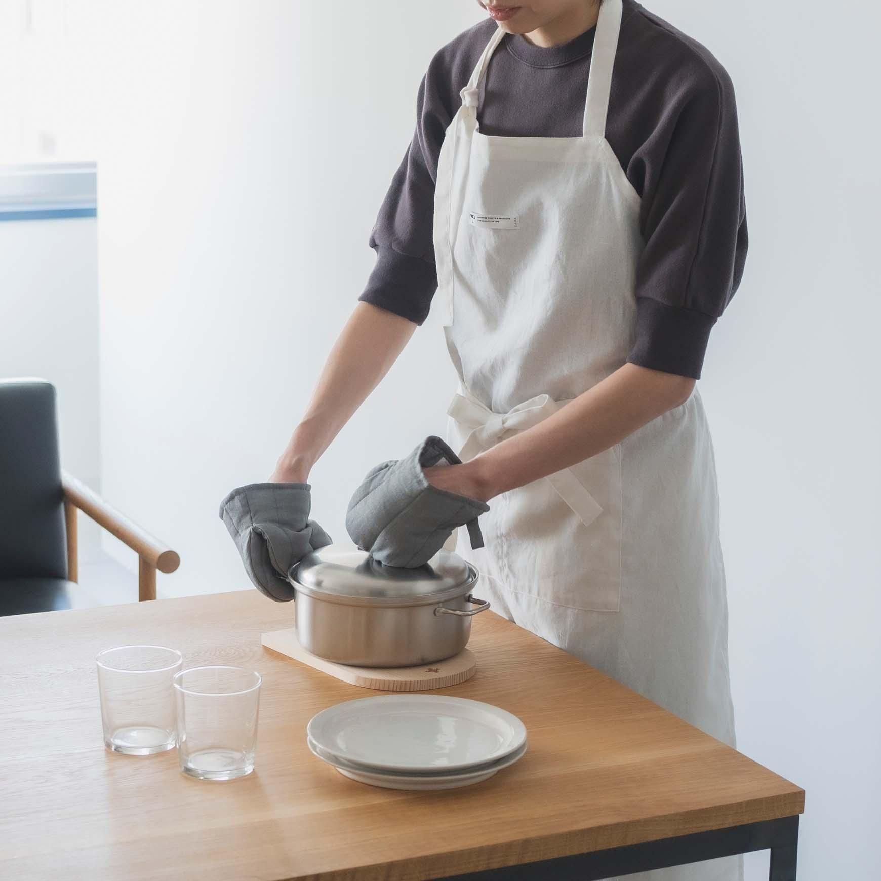 APRON KITCHEN - キッチン＆フード - リネン・エプロン - 女性