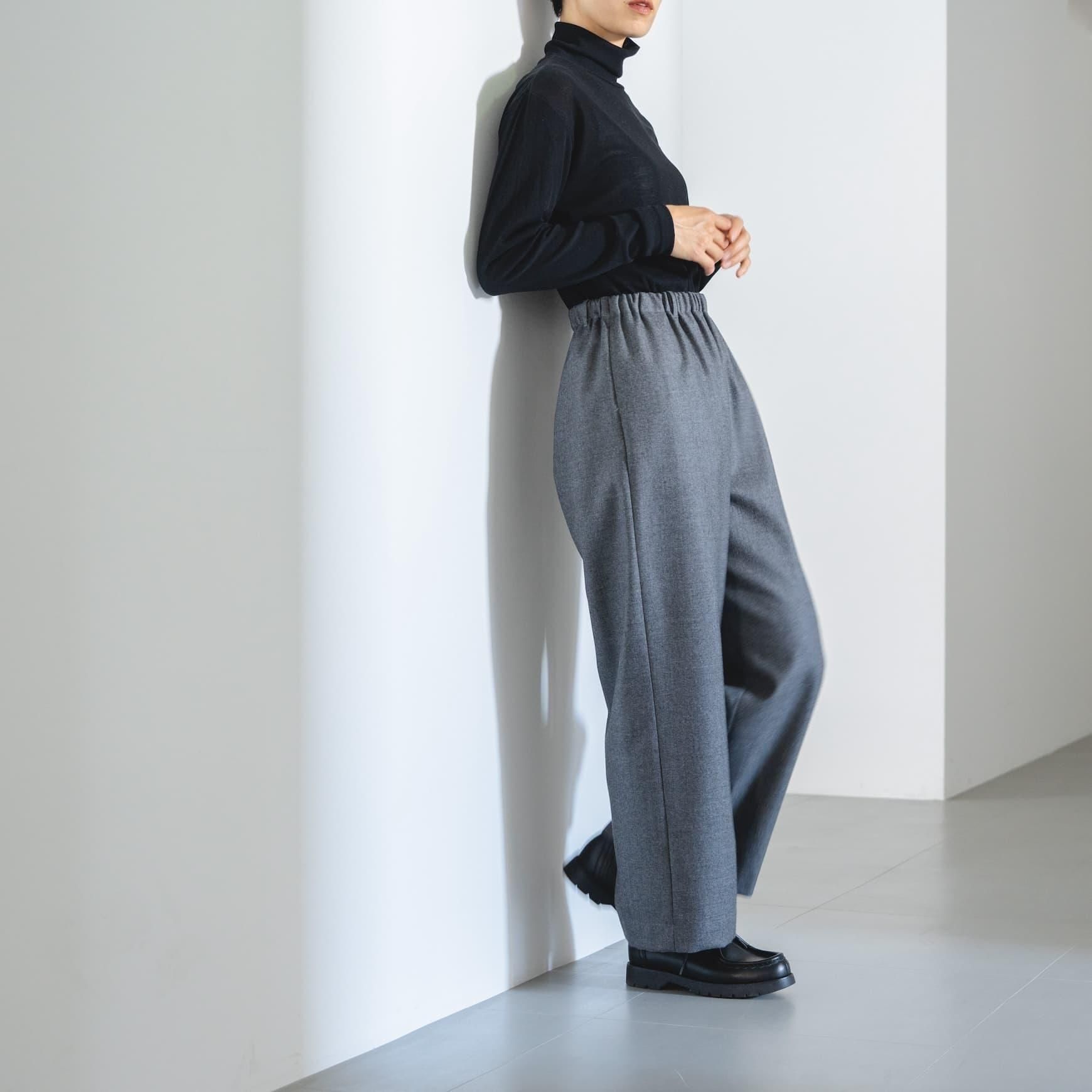 CLASKA（クラスカ）｜ウールサキソニーパンツ - パンツ・レギンス