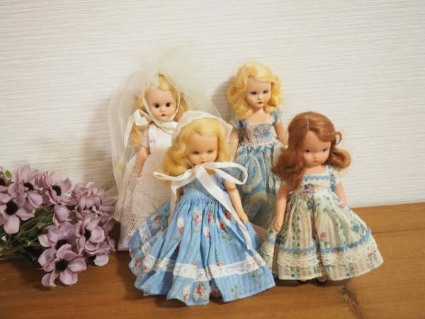 ナンシー・アン 「ストーリーブックドール」プラスティック 白ドレス