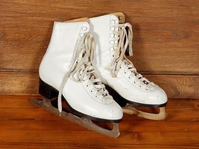 レトロ 下駄 スケート靴 アンティーク レトロ 下駄 スケート靴