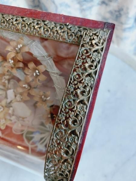 フランス製アンティークグローブドマリエガラスケース