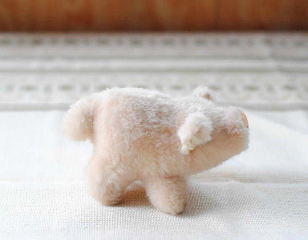 シュタイフ ドイツ製 ヴィンテージ こぶたのぬいぐるみ