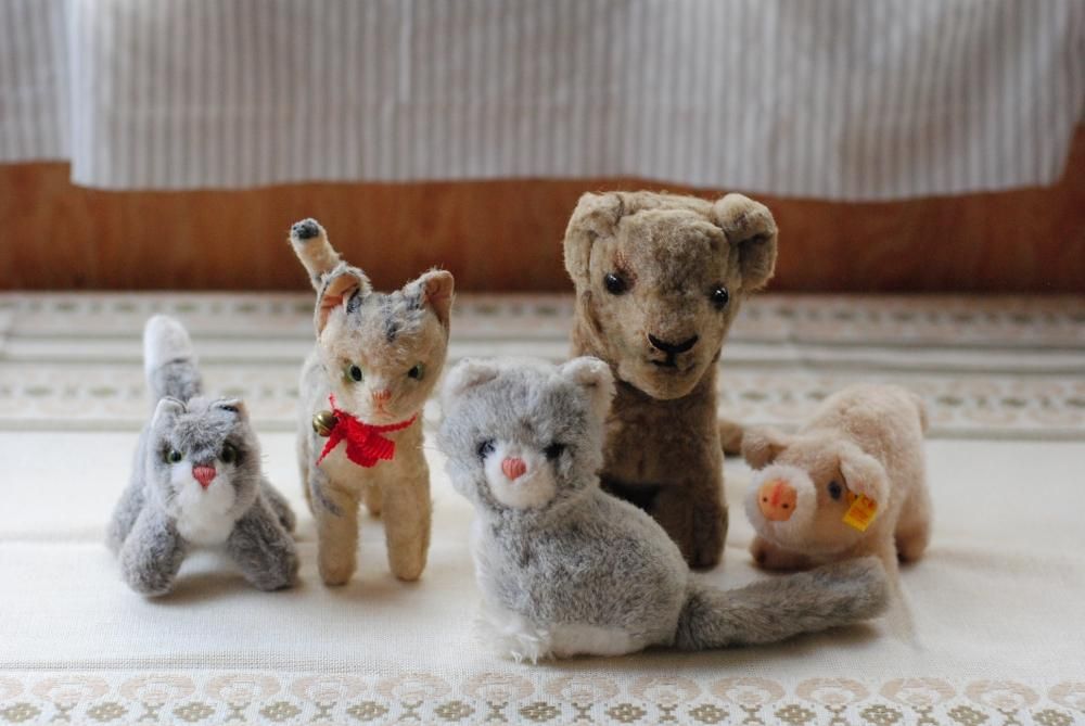 シュタイフ ドイツ製 ヴィンテージ こぶたのぬいぐるみ