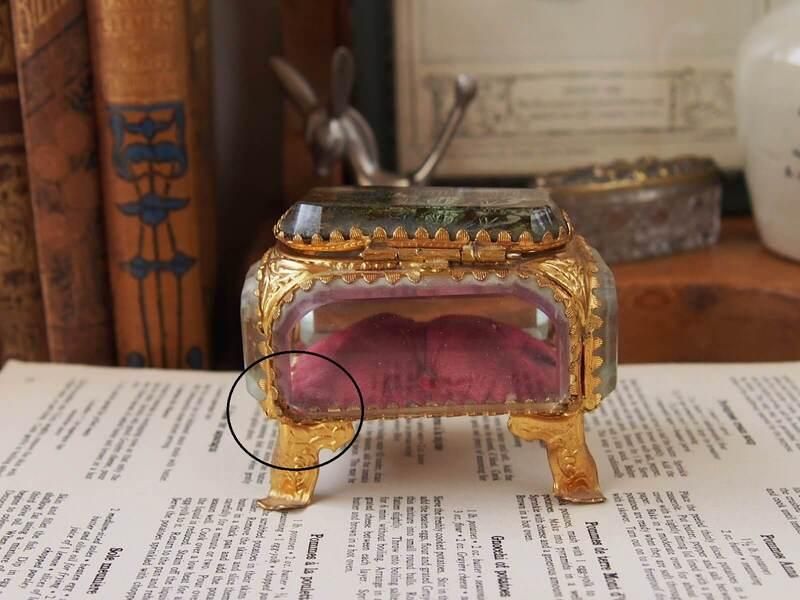 フランスアンティーク ジュエリーケース 宝石箱