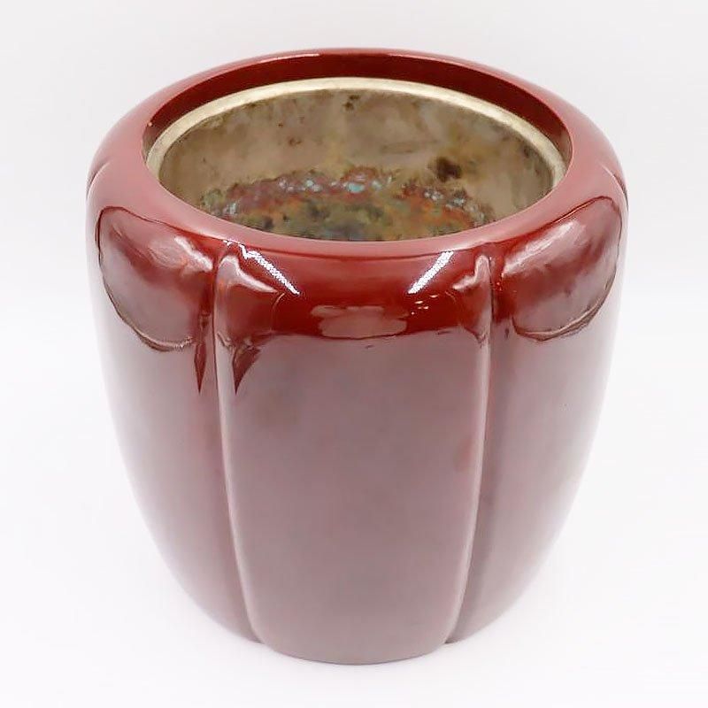 大正時代のアンティーク火鉢カバー 和モダンな風情