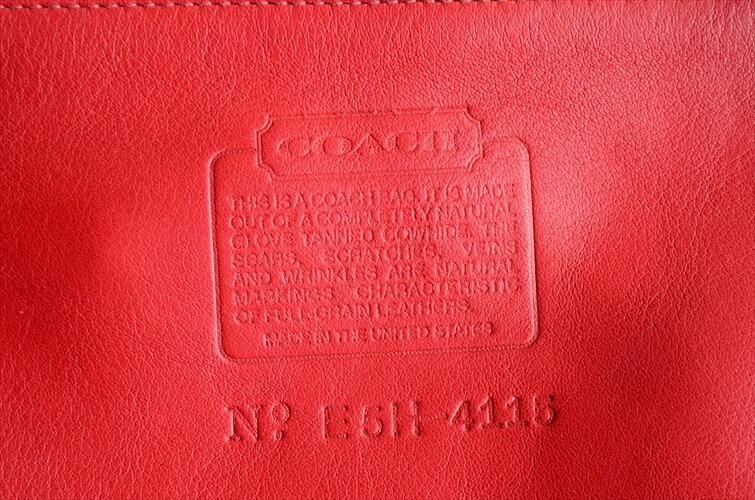 USA製 COACH オールドショルダーバッグ 本革ボルドー