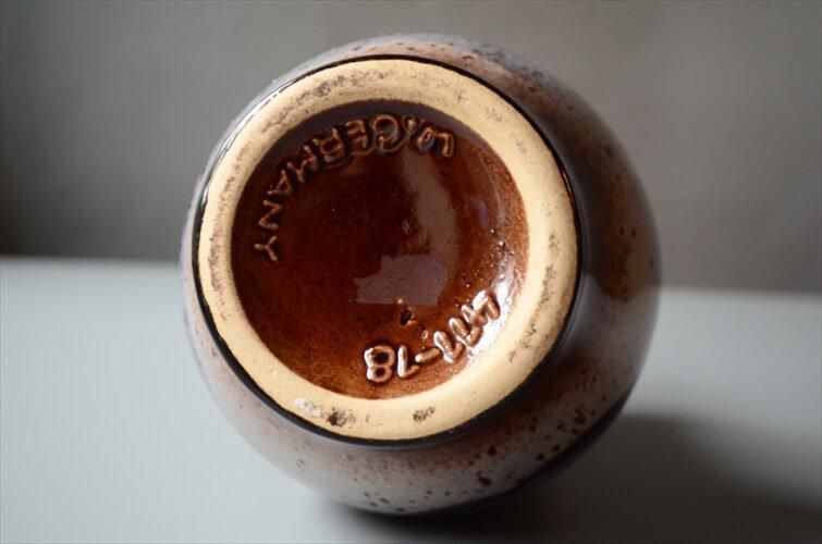 ヴィンテージ 西ドイツ製 Scheurich 陶器 花瓶