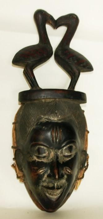 アフリカ鳥お面 - アンティークモール＆蚤の市情報サイト｜全国