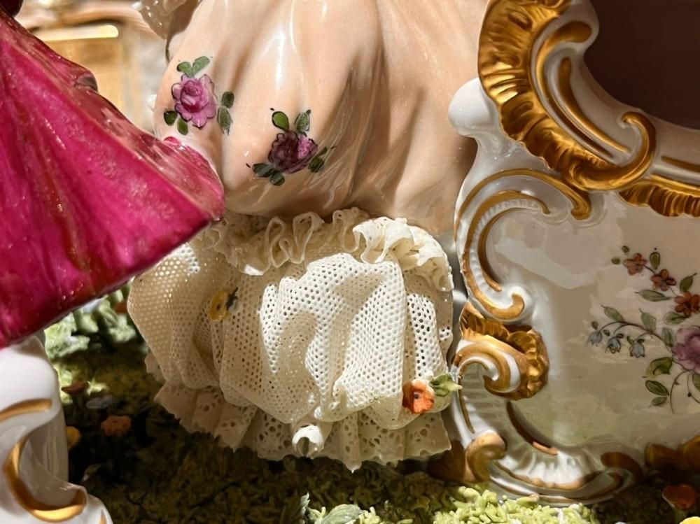 ドイツ製ウンターヴァイスバッハ繊細レースドール求婚